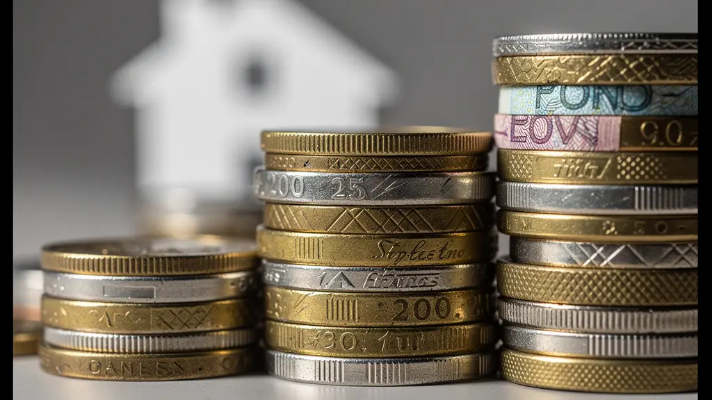 Graphique symbolique montrant l'évolution des économies d'énergie après rénovation